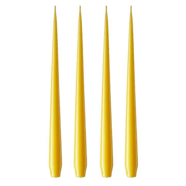 ester & erik light 4-pack lacquered - dark Lemon drop 15/2-0, 32 cm - ester & erik