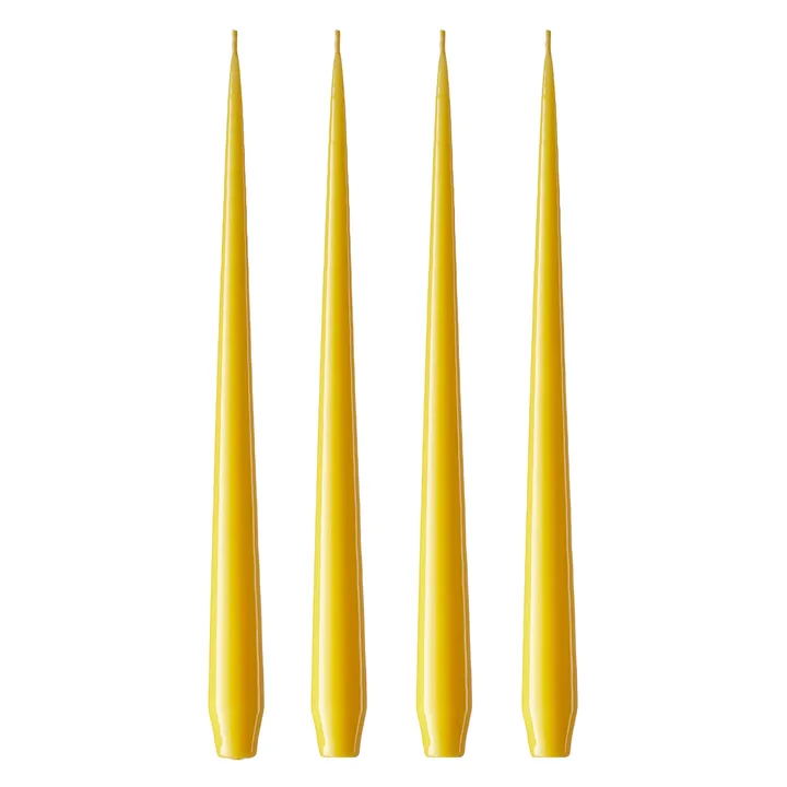 ester & erik light 4-pack lacquered - dark Lemon drop 15/2-0, 42 cm - ester & erik
