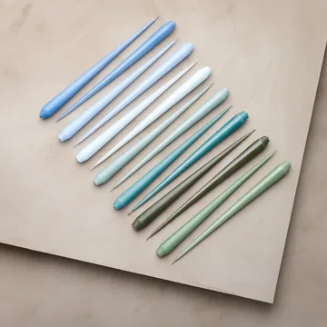 ester & erik light 4-pack lacquered - eucalyptus, 32 cm - ester & erik