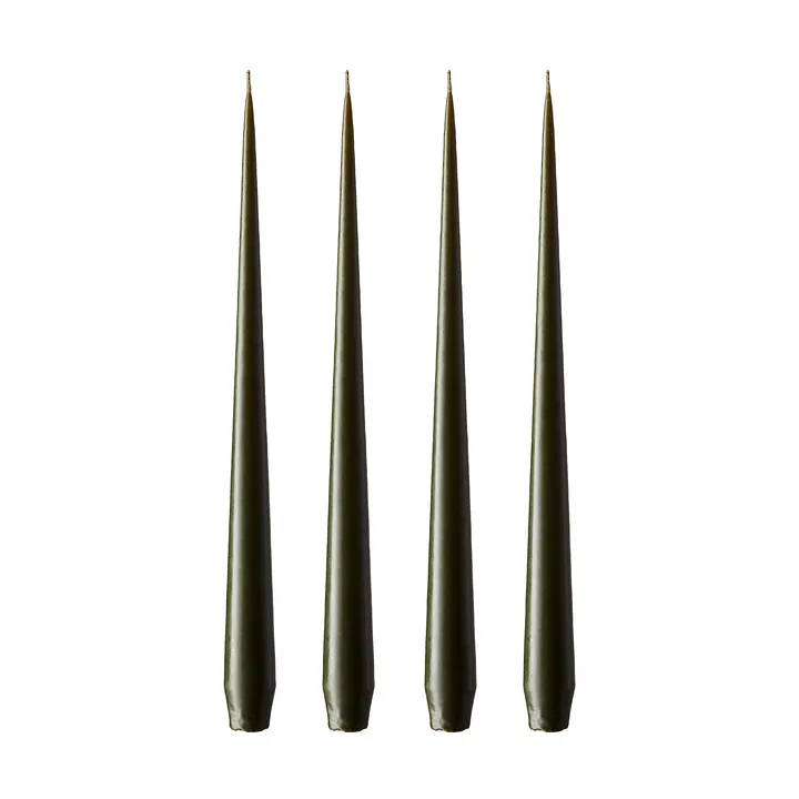 ester & erik light 4-pack matte - mörk deep forest, 32 cm - ester & erik