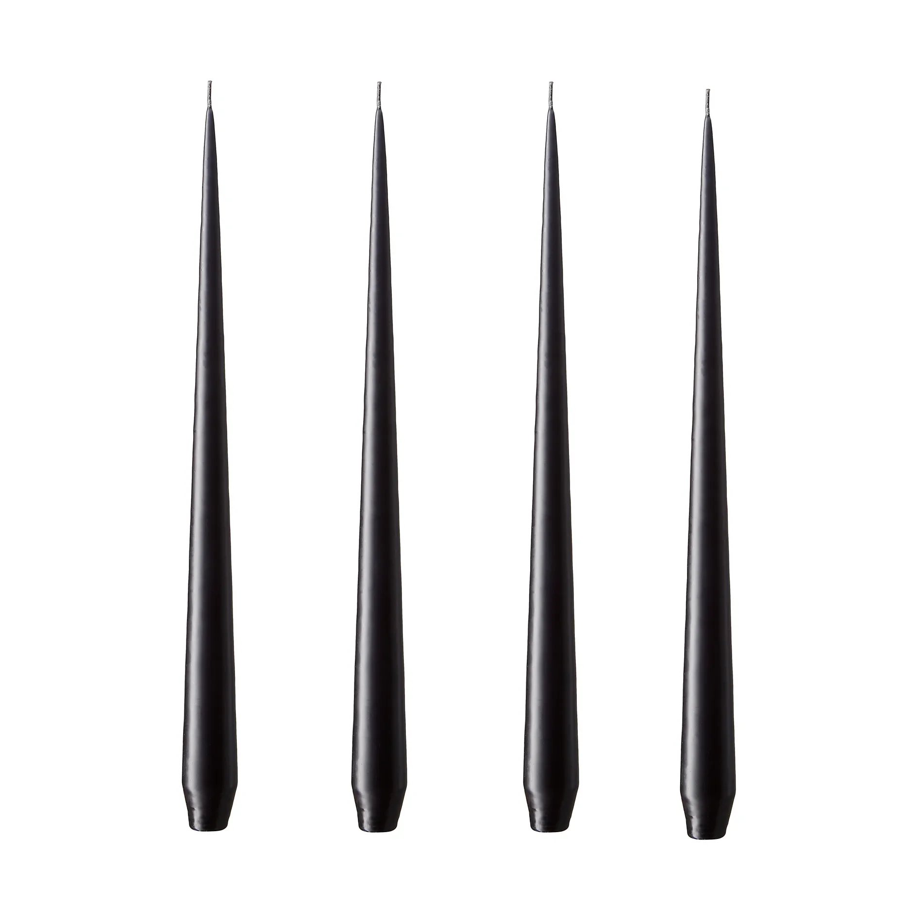 ester & erik light 4-pack matte, raw black, 32 cm ester & erik