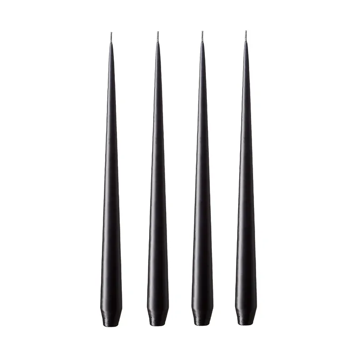 ester & erik light 4-pack matte - raw black, 42 cm - ester & erik