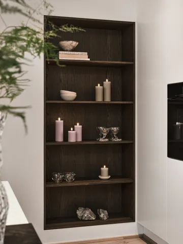 ester & erik pillar candle LED - 18 Nougat Note, 20 cm - ester & erik