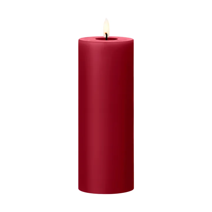 ester & erik pillar candle LED - 36 Winter Berry, 20 cm - ester & erik