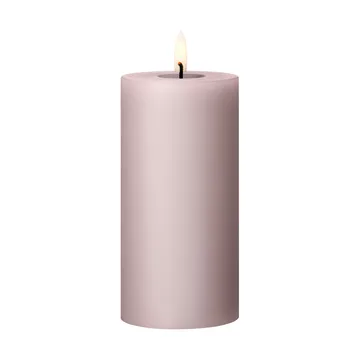 ester & erik pillar candle LED - 52 Soft Rose, 15 cm - ester & erik