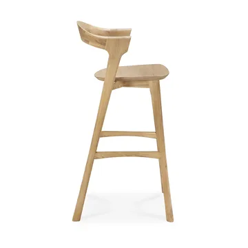 Beech bar stool - Lacquered oak, 75 cm - Ethnicraft