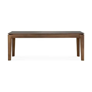 Bok bench - Dark stained teak 126 cm - Ethnicraft
