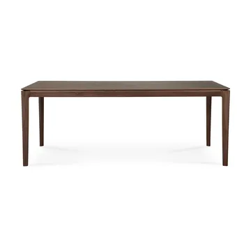 Bok dining table 200x95 cm - Lacquered teak brown - Ethnicraft