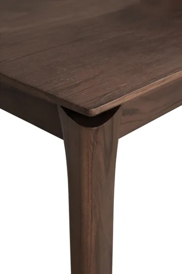 Bok dining table 240x100 cm - Lacquered teak brown - Ethnicraft