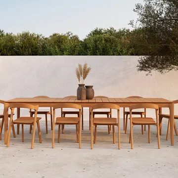 Bok outdoor dining table teak - 300x110 cm - Ethnicraft