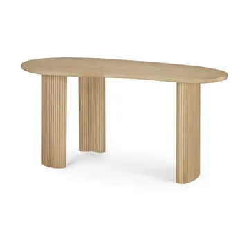 Boomerang desk - Lacquered oak, 160x83x76 cm - Ethnicraft