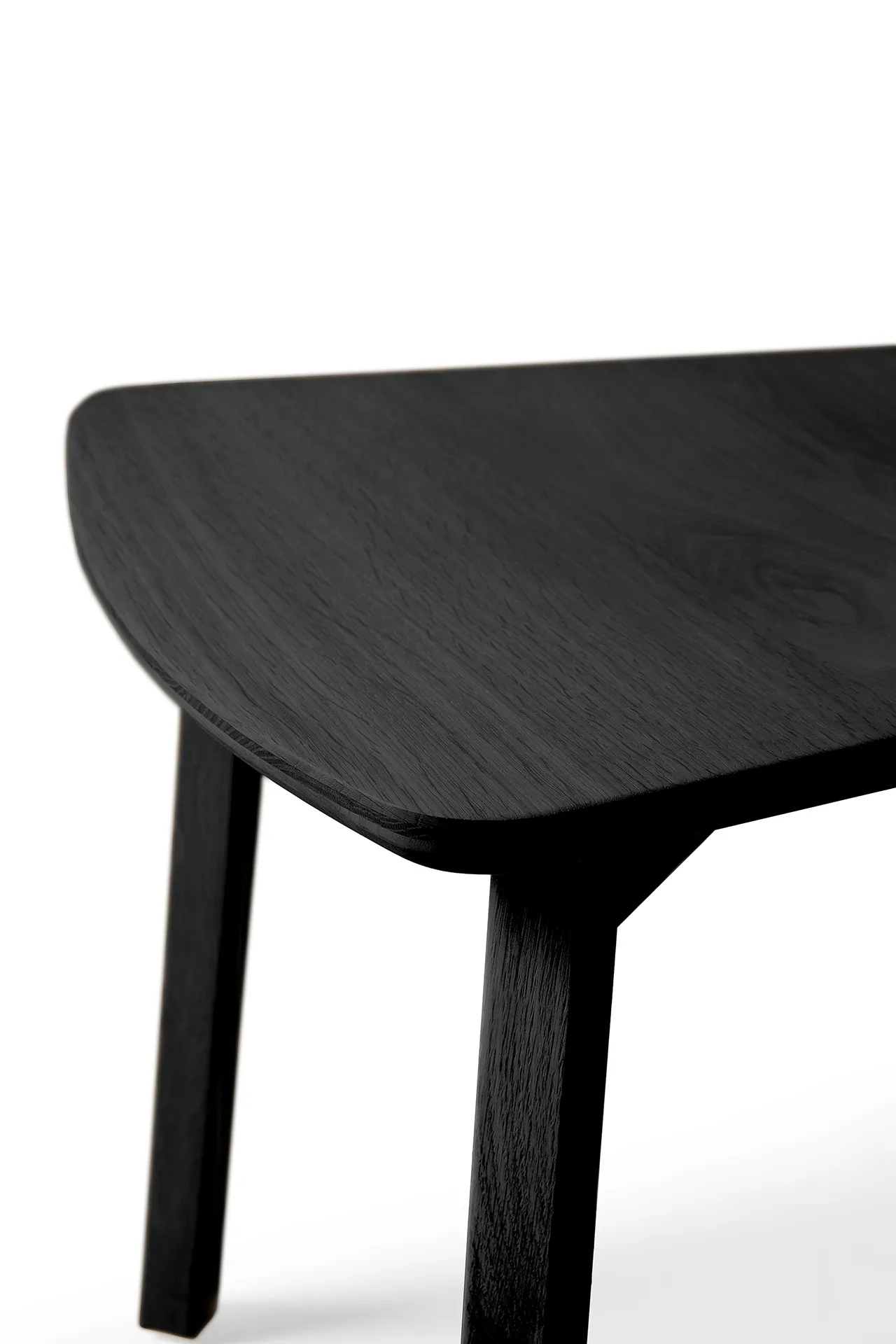 Casale kitchen chair, Black oak Ethnicraft