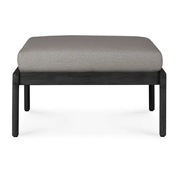 Jack outdoor footstool black stained teak - Mocha - Ethnicraft