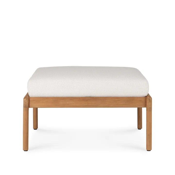 Jack outdoor footstool teak - Off-white - Ethnicraft