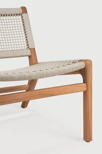 Jack outdoor lounge armchair teak - Beige - Ethnicraft