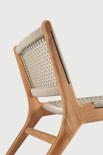 Jack outdoor lounge armchair teak - Beige - Ethnicraft