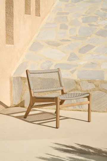 Jack outdoor lounge armchair teak - Beige - Ethnicraft