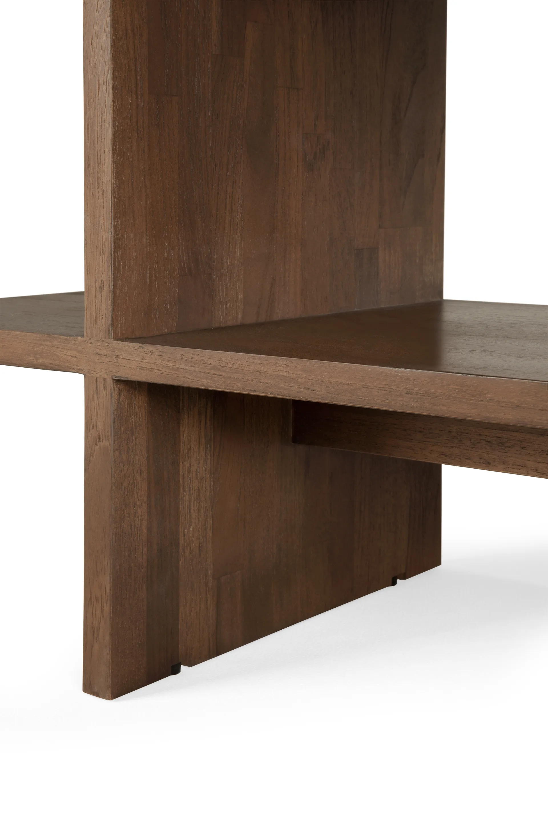 Kabuki side table, Teak brown Ethnicraft