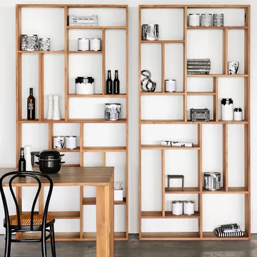 M Rack bookshelf large - Teak - Ethnicraft