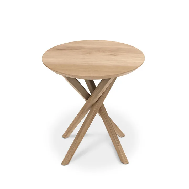 Mikado side table 50x50 cm - Oak wax oil - Ethnicraft