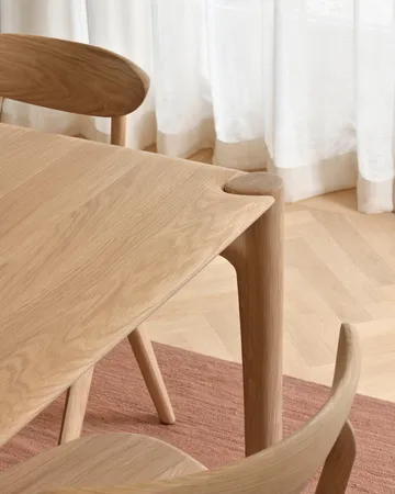 PI Dining table - Hardwax-oiled oak, 180x90x76 cm - Ethnicraft