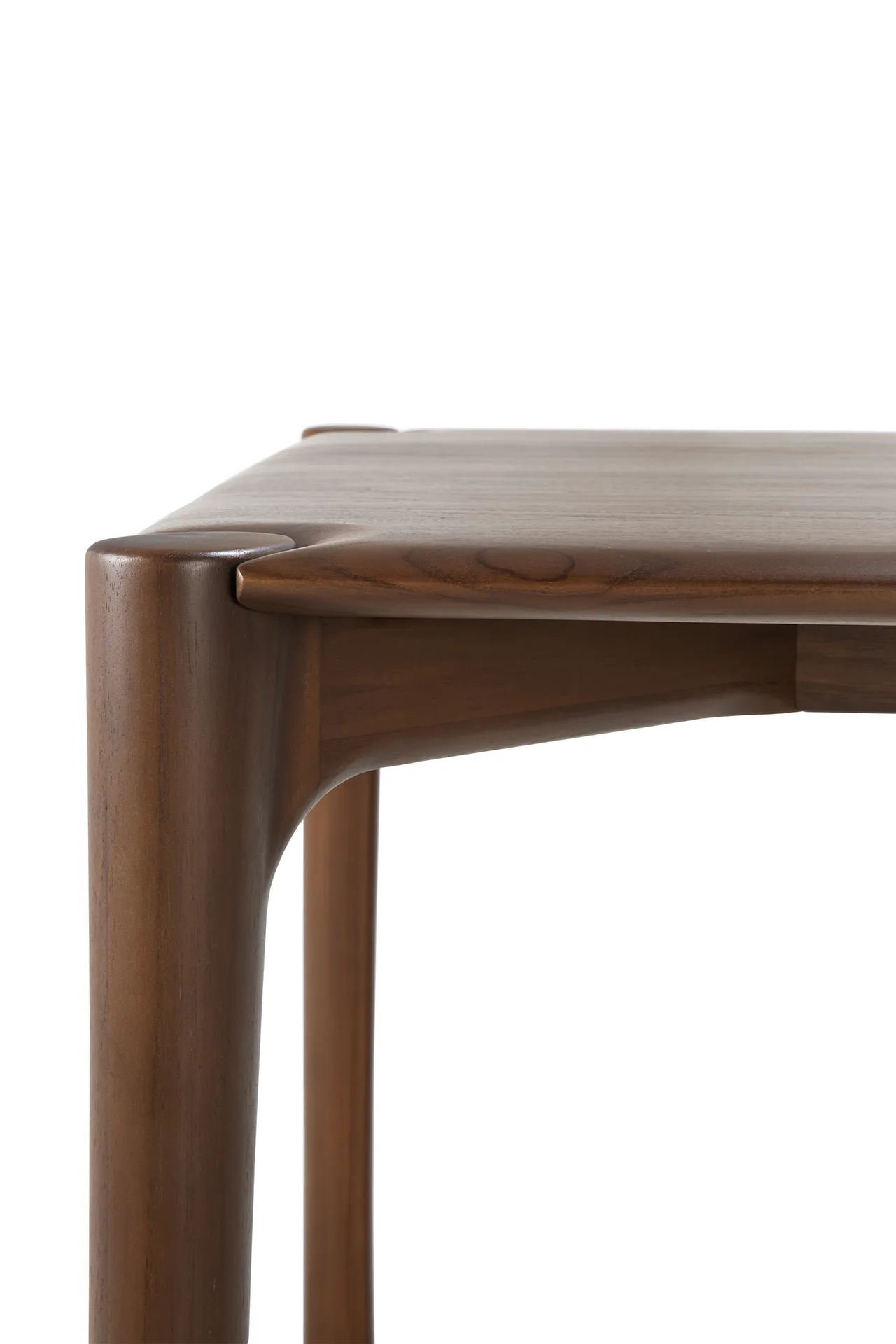 PI Dining table, Lacquered teak brown, 240x100 cm Ethnicraft