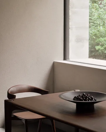 Satellite bowl Ø50 cm - Lacquered mahogany - Ethnicraft