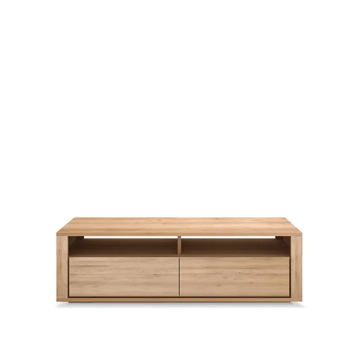 Shadow media cabinet - Oiled oak 2 drawers - Ethnicraft