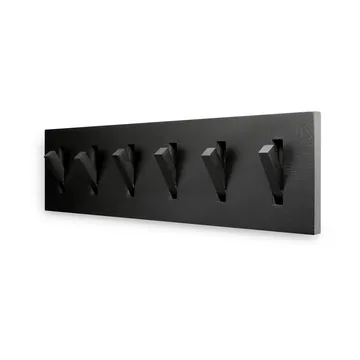 Utilitile wall hanger clothes hanger - Lacquered oak-black-large - Ethnicraft