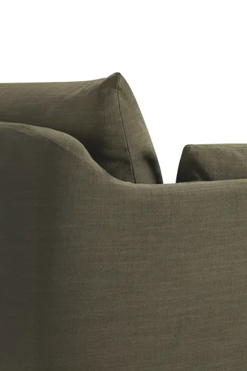 Weave sofa with removable cover - Green, 3 seater - Ethnicraft