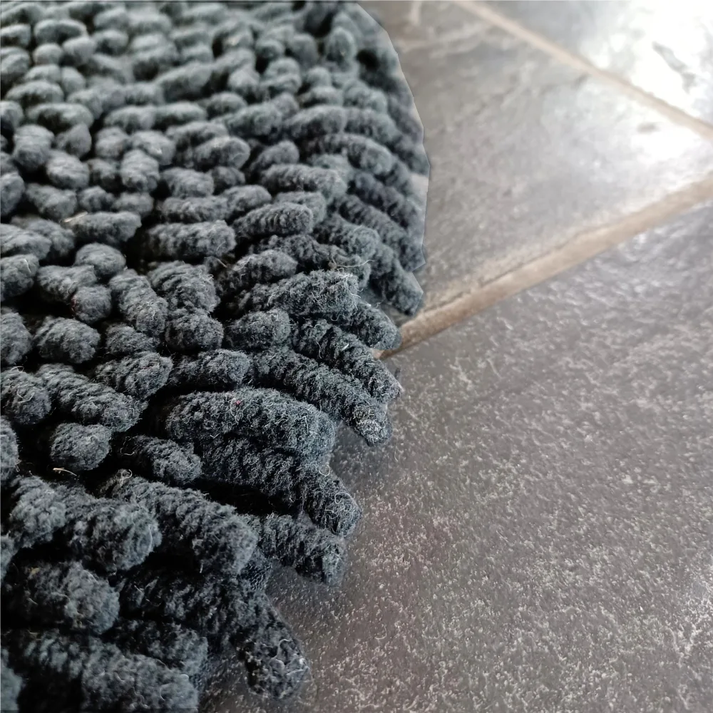 Rasta bath mat, Graphite grey Etol Design