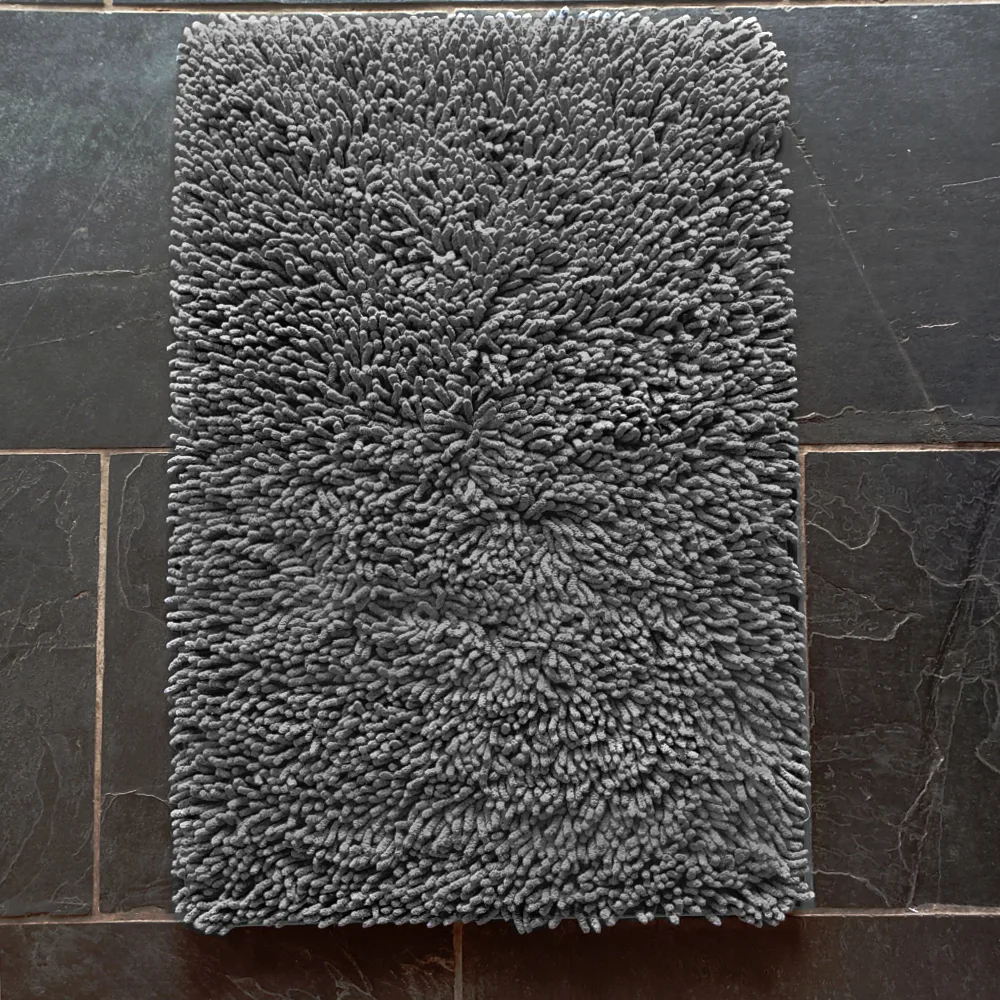 Rasta bath mat, Graphite grey Etol Design