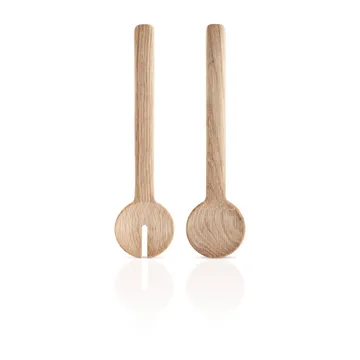Legio Nova salad cutlery set - Oak - Eva Solo