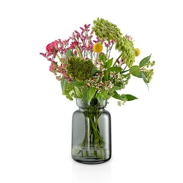 Silhouette glass-vase smokey grey - 18.5 cm - Eva Solo
