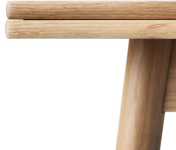 C35AH dining table dutch extract 82x82 cm - Oak nature-oak nature lacquered - FDB Møbler