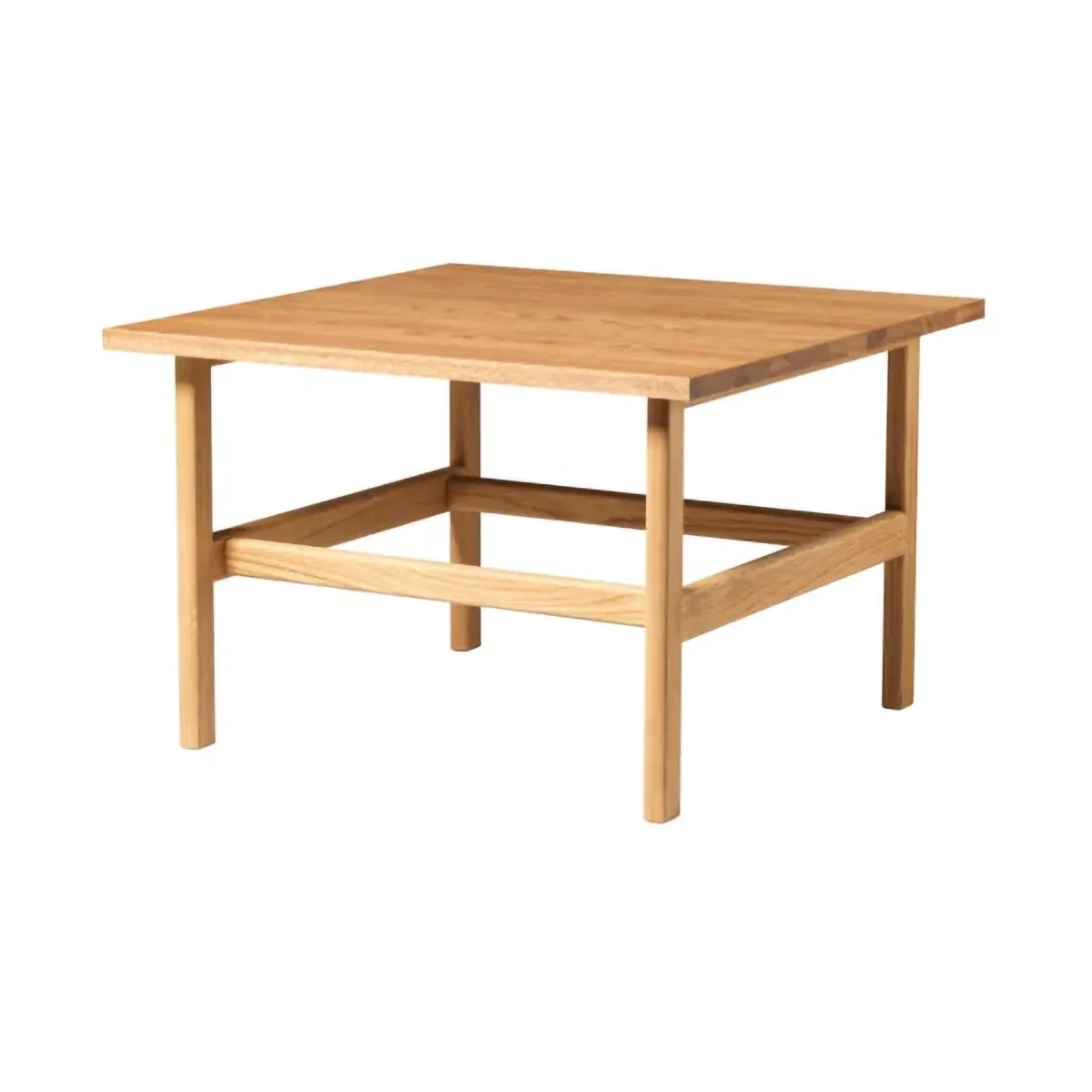 D33 coffee table 80x80 cm, Oak solid oiled FDB Møbler