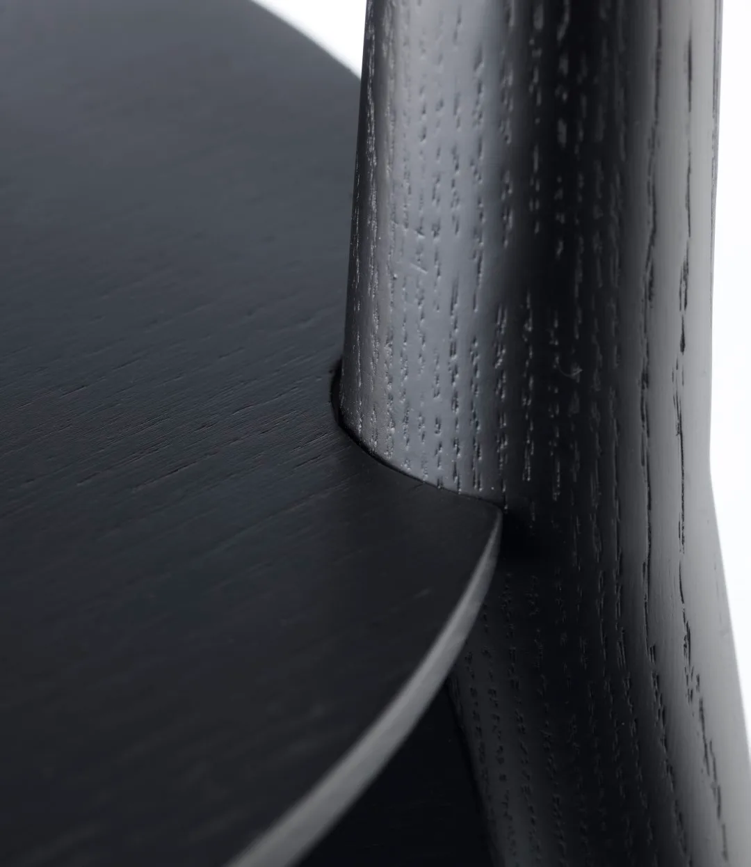 J157 Anker chair, Oak black lacquered FDB Møbler