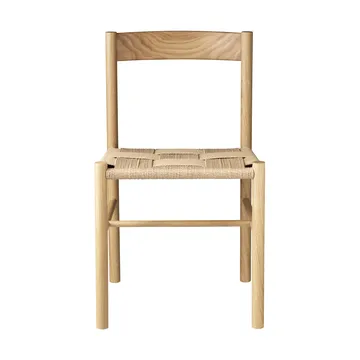 J178 Lønstrup chair v2 - Oak nature lacquered-papercord - FDB Møbler