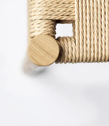 J178 Lønstrup chair v2 - Oak nature lacquered-papercord - FDB Møbler