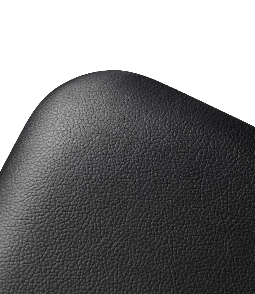J48 chair, Oak nature lacquered-black leather FDB Møbler