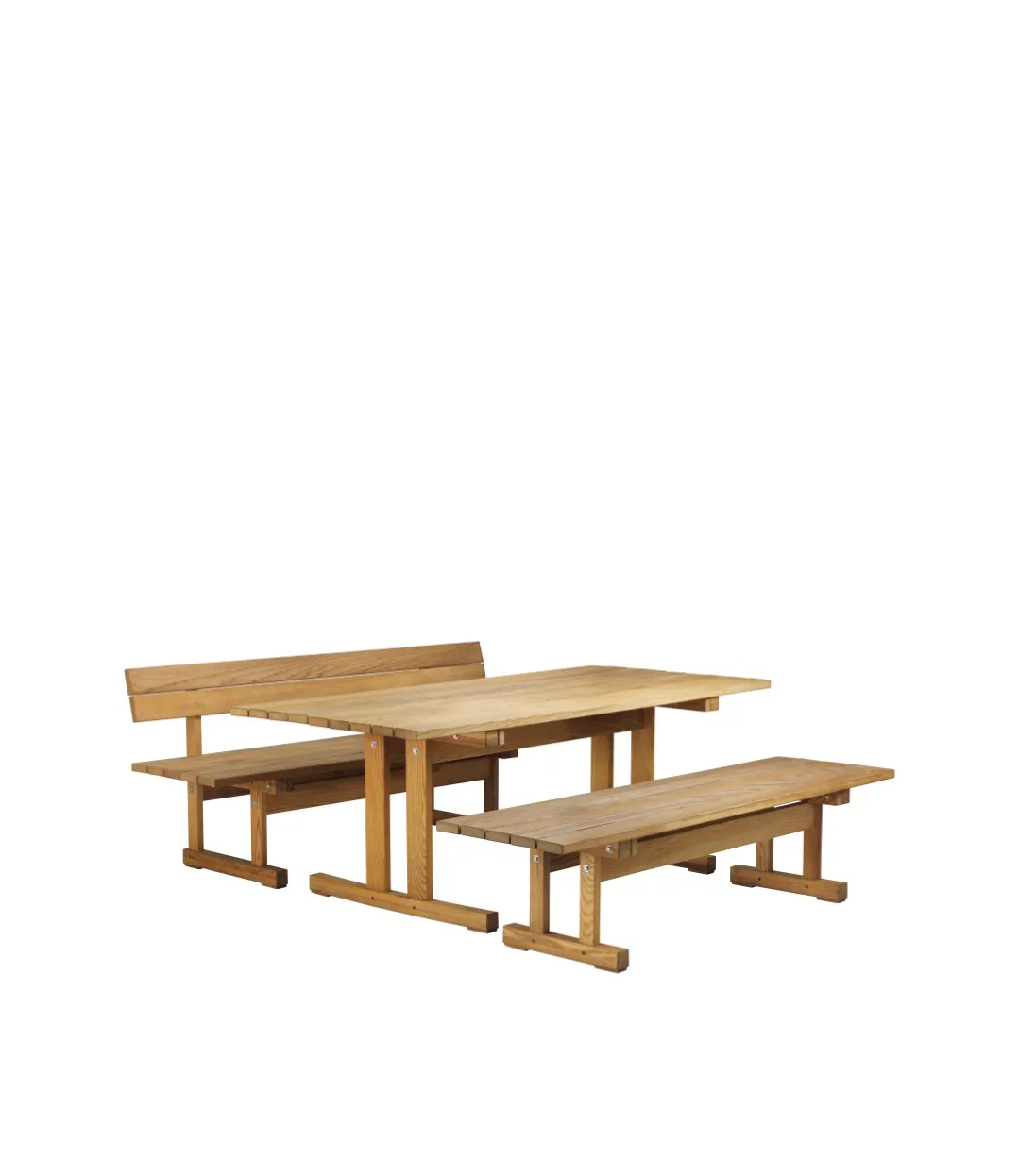 M17 Ermelunden garden table, Ash nature oiled FDB Møbler