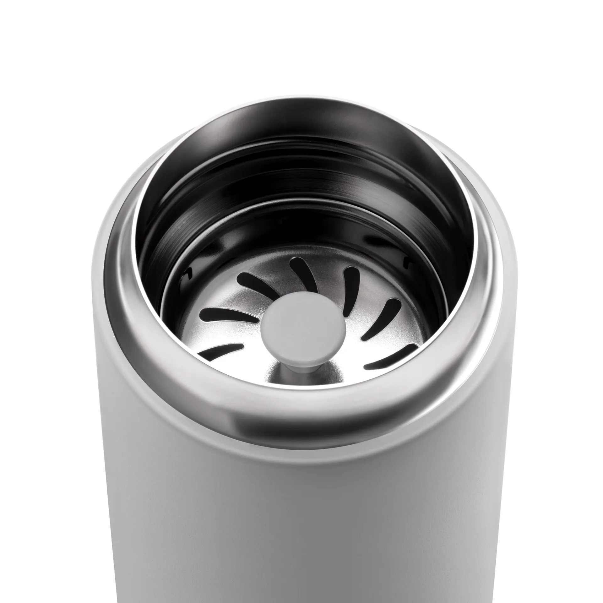 Carter thermos mug with splash guard 47 cl, Matte grey Fellow
