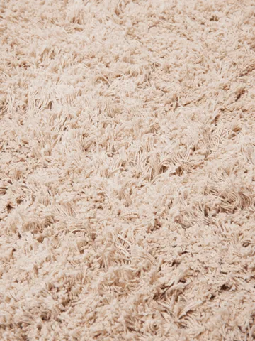 Amass long pile rug 70x50 cm - Off-white - Ferm Living
