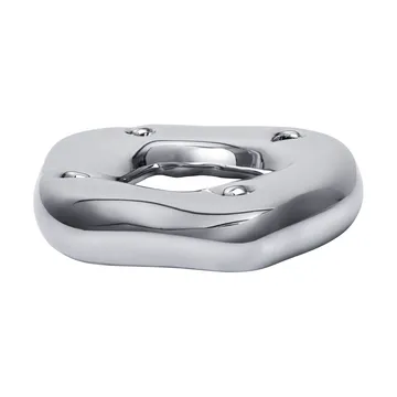 Bellure ring candleholder - Silver - Ferm Living