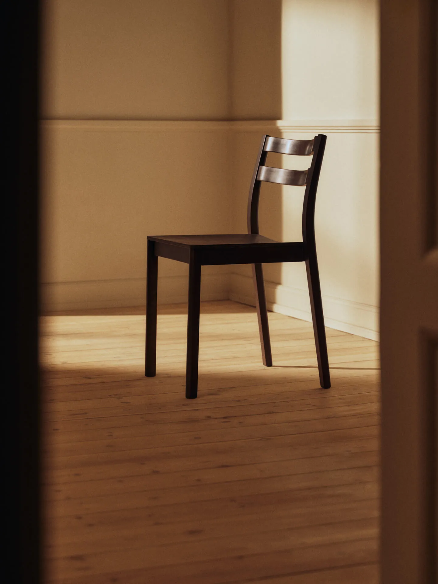 Boda chair, Dark stained oak Ferm Living