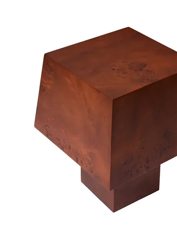 Burl table lamp 33 cm - Dark stained burl - Ferm Living