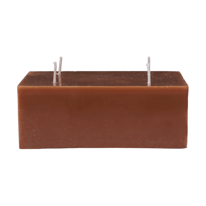 Burren block candle large - Bronze - Ferm Living
