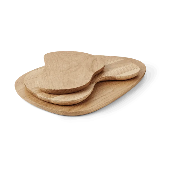 Cairn cutting board 3 pieces - Oak - Ferm Living