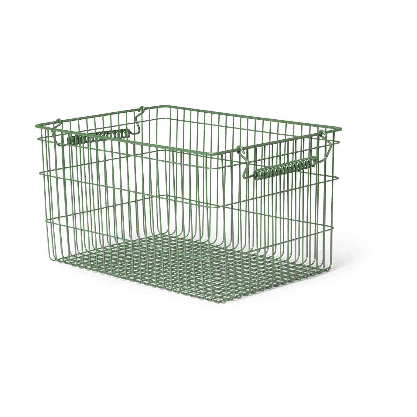 Cala stackable basket 2-pack, Verdant green Ferm Living