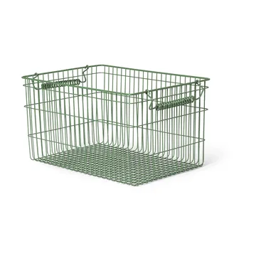 Cala stackable basket 2-pack - Verdant green - Ferm Living